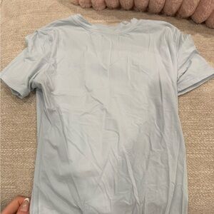 SKIMS Sky Blue Short Sleeve Tee